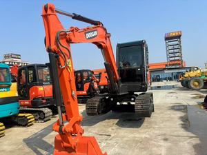 DOOSANDX60 6 tonnes, 95% neuf, d'origine Corée du Sud avec EPA, CE, excavatrice agricole d'occasion DOOSAN DX60 à prix abordable pour le terrassement - Product Image 4
