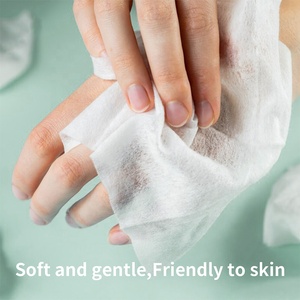 Multi-portable Face Towel Cotton Tissues Makeup Removing Chemical Free Face Towel Soft Unscented <strong>Lint</strong> Free Facial Disposable 50 - Product Image 6