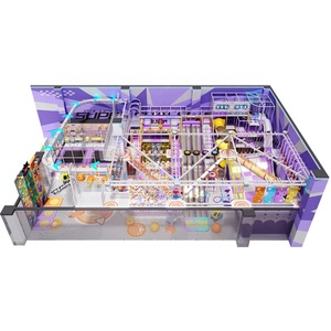 Servicio Integral de Fabricación de Circuitos de Cuerdas en Guangzhou, Equipamiento para Parques de Aventura Infantiles, Circuito de Cuerdas de Aventura - Product Image 1