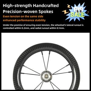 Bestseller Carbon 20 "Bmx Rim Tubeless Tire Rueda de bicicleta Llanta V Brake 406 Juego de ruedas para bicicleta de niños - Product Image 6