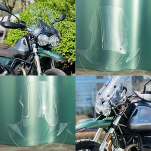 Nuevo Parabrisas de Policarbonato Personalizado Teco para Moto Guzzi V85tt 2019-2024, Visera para Motocicleta y Scooter con Garantía de 10 Años - Product Image 5