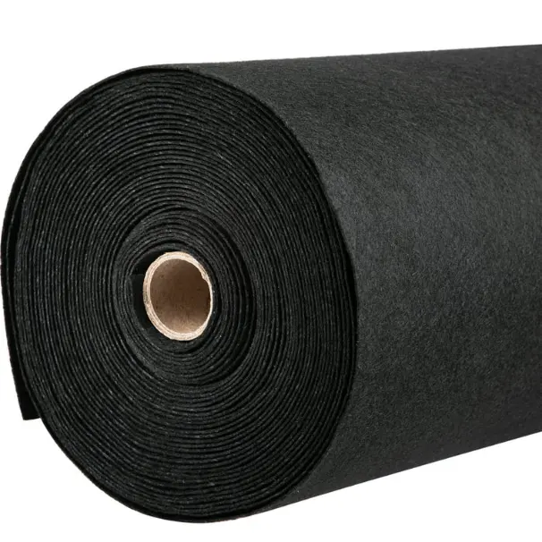 Tela de alfombra de hierba de fieltro verde/Negro/blanco para agricultura 0,9 m/1m/1,5 m/3,2 M barato