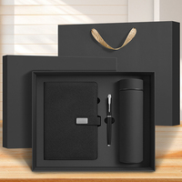 Ensemble de cadeaux d'affaires avec logo personnalisé, carnet de notes, gobelet isolé, élégant coffret cadeau d'entreprise, kit cadeau professionnel personnalisable