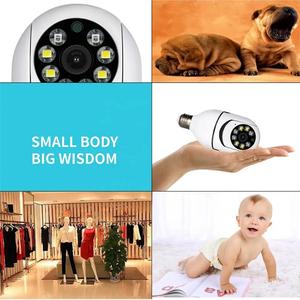 プロモーションTuya 3MP屋内E27電球型双方向音声ナイトビジョン動体検知自動追跡360°PTZ電球型WiFiカメラ - Product Image 3