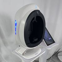 Analyseur de peau 3D professionnel, machine d'analyse de la peau du visage numérique AI 3D, machine de diagnostic pour salon de beauté