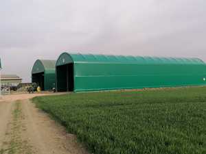 Italian-Made Premium Quality <b>Large</b> Outdoor Storage <b>Tent</b> Waterproof Galvanised Steel Structure Building Light EN Standard Q355 - Product Image 6