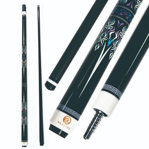 Taco de billar de fibra de carbono curado de 2 secciones con punta de 11.8mm para billar de nueve bolas, diseño duradero - Product Image 1