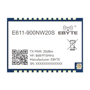 Ebyte ODM E611-900NW20S 20dBm UART/PHY UAV 915MHz/868MHz Digital and Image Data Transparent Transmission <b>Wireless</b> <b>Module</b> - Product Image 1