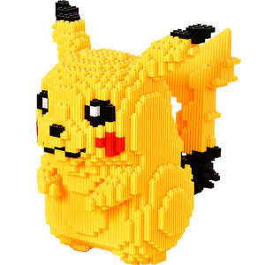 Mini blocs de construction de dessin animé Offre Spéciale, Mini brique de dessin animé, monstre de poche, pikached, diamant, pokemon, figurines, jouets - Product Image 1