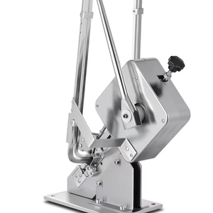 Machine manuelle à double clips à économie d'énergie pour emballer et sceller les saucisses, les légumes et les fruits ou autres dans l'industrie alimentaire - Product Image 1