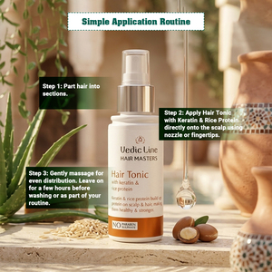 Tónico Capilar de Excelente Calidad con Queratina y Proteína de Arroz, Fórmula Avanzada para Reparación de Daños en el Cabello, Proveedor al por Mayor - Product Image 5