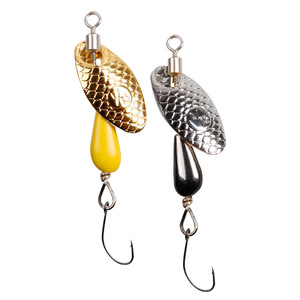 Esca Rotante in Metallo con Paillettes 5,5cm/2,8g Spinner a Lunga Gittata per Pesca in Acqua Dolce con Ami - Product Image 5