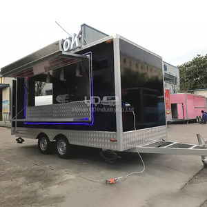 Tùy Chỉnh Thực Phẩm Giỏ Hàng Món Tráng Miệng Donut Di Động Thức Ăn Nhanh <span class=keywords><strong>Vans</strong></span> Hot Dog <span class=keywords><strong>Ice</strong></span> Cream Thực Phẩm Trailer Để Bán - Product Image 2