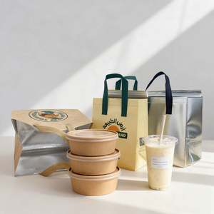 Bolsa Térmica de Alta Calidad con Aislamiento de Papel de Aluminio No Tejido, Bolsa de Picnic Clásica y Moderna con Logotipo Personalizado - Product Image 2