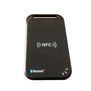 휴대용 블루투스 RFID 리더 ISO14443A 13.56 백만헤르쯔 NFC 블루투스 리더
