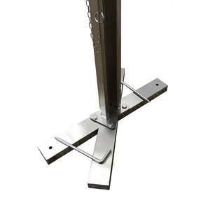 Gril de rôtissage extérieur en acier inoxydable, étanche et résistant à la corrosion, <span class=keywords><strong>pour</strong></span> barbecue au charbon de bois, avec moteur 30 W et trépied, <span class=keywords><strong>pour</strong></span> rôtir le <span class=keywords><strong>cochon</strong></span> - Product Image 2
