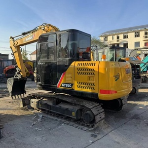 Excavatrice Sany 95C d'occasion de haute qualité, 90% neuve, avec composants essentiels comme moteur, boîte de vitesses, pompe à engrenages, roulement, excellent prix - Product Image 2