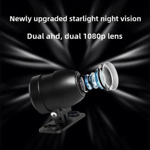 Cámara para Motocicleta con Visión Nocturna 1080P, Grabadora para Motocicleta, Cámara para Auto, IP67, Impermeable, para Trabajo en Exteriores, 4 Orificios - Product Image 3