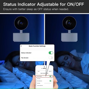 Tysh 3MP wifi thông minh máy ảnh trong nhà di chuyển đầu tầm nhìn ban đêm hình người theo dõi hai chiều bằng giọng nói CMOS cảm biến tuya thông minh PTZ camera - Product Image 5