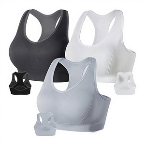 Soutien-gorge de fitness rembourré sans couture pour femmes Yoga Gym Workouts Fitness Activities - Product Image 1
