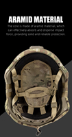 Casque FMA RV A5 à Coupe Haute en Fibre d'Aramide avec Protection Renforcée pour les Sports de Plein Air TB1504B-MC