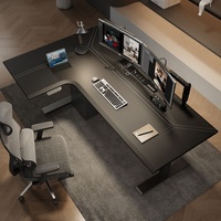 Bureau électrique moderne réglable en hauteur, ergonomique, pour travailler debout ou assis, avec moteur, pour ordinateur