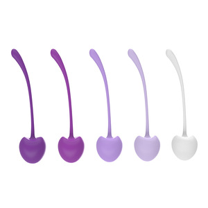 JRUI 5-Ball Modèle JRUI-S011 <span class=keywords><strong>CHERRY</strong></span> Smart <span class=keywords><strong>Kegel</strong></span> Ball Vagin <span class=keywords><strong>Balls</strong></span> Équipement d'exercice Muscle du plancher pelvien - Product Image 5