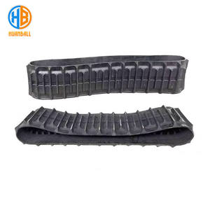 ตีนตะขาบยางรถเก็บเกี่ยวขนาดเล็ก<span class=keywords><strong>230x72x43</strong></span>ทนทานต่อการสึกหรอ - Product Image 1