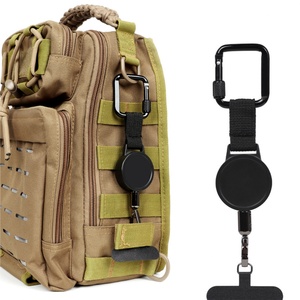 Retractable ABS Anti-Theft Phone Holder Scalable Anti-theft Cellphone Buckle <b>Key</b> Chain <b>Lanyard</b> Strap Carabiner - Product Image 6