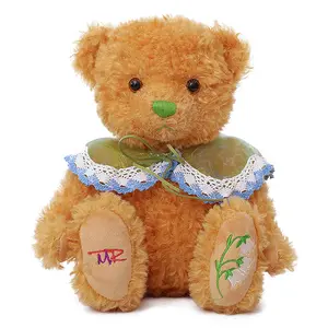 CE/ASTM 2024 grosir disesuaikan mainan boneka beruang Teddy klasik mainan hewan boneka beruang Vintage berbulu lucu