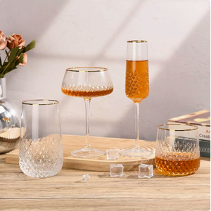 แก้วค็อกเทลคริสตัลทรงกว้างสำหรับบาร์และไนต์คลับ จากโรงงานโดยตรง - Product Image 1