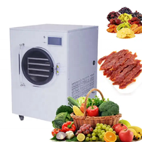 Huishoudelijke 6Kg 8Kg Fruit Food Mini Vacuüm Gedroogde Huis Vriesdroger Lyofilisator Met Olievrije Vacuümpomp Machine