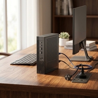Mini PC de bureau Inyuda TX20-H110 8e génération I5, 6 ports USB, LAN Gigabit, Win10/11, Linux, 4 Go DDR4, 64 Go SSD, Quad Core AU/US