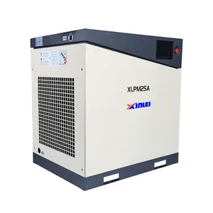 XLPM30A 30hp screw air compressor machine with inverter PM motor