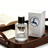 Flacon de parfum personnalisé 30ml 50ml 100ml, boîte personnalisée avec autocollant, emballage de parfum, flacon vaporisateur, flacon de parfum en verre