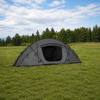 Grande tente de camping familiale pour 16 personnes, 4 saisons, tente tunnel imperméable pour expéditions hivernales, base-camp, 4 entrées, logo personnalisé OEM