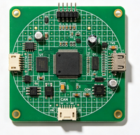 PCB multicouche HDI personnalisé pour équipement de scanner médical, carte de circuit FR4 à contrôle d'impédance, assemblage SMT RoHS