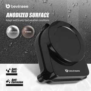BEVINSEE Racing Billet Distributor Cap Delete pour moteurs Honda <span class=keywords><strong>Civic</strong></span> D15/D16 <span class=keywords><strong>Civic</strong></span> Si <span class=keywords><strong>B16A2</strong></span> - Product Image 3