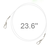 Ligne de pêche micro-élastique transparente de 60 cm, jouet pour chat, jouet interactif moderne en plastique, accessoires de remplacement pour jouets pour chat