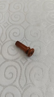 Handmade DIY Violin Fiddle Snakewood Tailpiece Set Stringed Instruments Parts & Accessories
