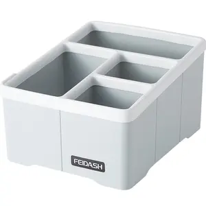 Desktop sundries multi-purpose sorting box office supplies stationery storage good things plastic compartment storage box