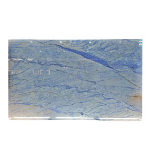 Losa de cuarcita de Calacatta azul brasileña natural <span class=keywords><strong>Dolce</strong></span> <span class=keywords><strong>Vita</strong></span> Carrara Azul Macaubas piedra de cuarcita decoración de encimera de tocador - Product Image 1