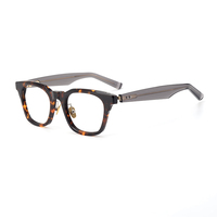 Nouvelles montures de lunettes optiques en acétate faites à la main, motif paisley vintage, design 2024, pour hommes et femmes