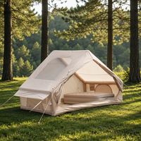 Tente de camping gonflable à montage rapide, double couche, imperméable, pour les aventures en famille en plein air