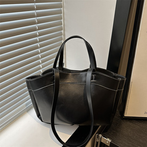 Nouveauté 2026 : <span class=keywords><strong>Sac</strong></span> fourre-tout grande capacité pour femme en <span class=keywords><strong>cuir</strong></span> PU <span class=keywords><strong>vintage</strong></span>, <span class=keywords><strong>sac</strong></span> à bandoulière 2-en-1 pour les trajets quotidiens - Product Image 2