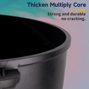 طقم أواني طهي من الألمنيوم المصبوب متعدد الاستخدامات بطلاء رخامي غير لاصق لطهي البرياني والحساء واليخنة - Product Image 4