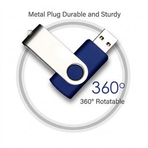 แฟลชไดรฟ์ USB แบบหมุนได้ โปรโมชั่นขายดี รับทำโลโก้ ความจุสูง 16G 32G 64G 128G OTG สำหรับโทรศัพท์มือถือ ขายส่ง - Product Image 3