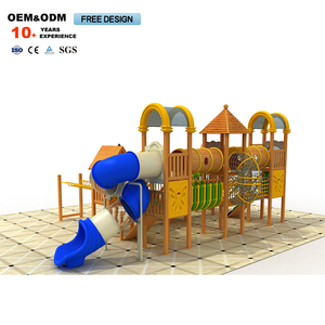 Parque Infantil de Madera para Niños al Aire Libre, Tobogán de Madera para Niños - Product Image 6