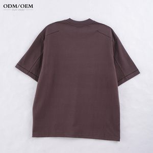 Camisetas de Hombre de Alta Calidad, 100% Algodón, Tejido Sólido, al por Mayor, Personalizables con Logotipo, Estampado Puff, Tallas Grandes - Product Image 5