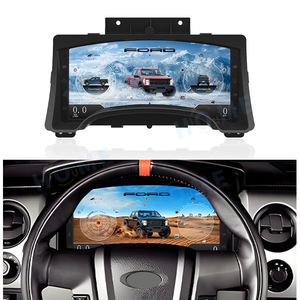 Tableau de bord numérique LCD pour Ford F150 2009-2014 Tableau de bord de <span class=keywords><strong>voiture</strong></span> Système Linux Compteur de <span class=keywords><strong>vitesse</strong></span> de <span class=keywords><strong>voiture</strong></span> - Product Image 1